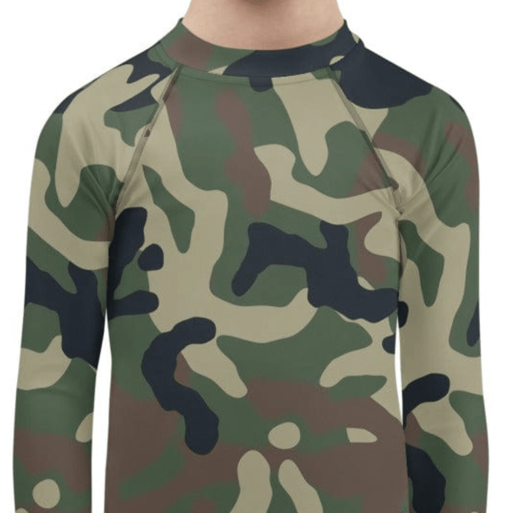 USA Camo Compression Shirt
