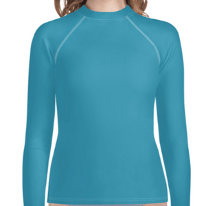 Turquoise Youth Compression Shirt - Busy Body Kids