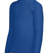 Blue Youth Compression Shirt - Busy Body Kids