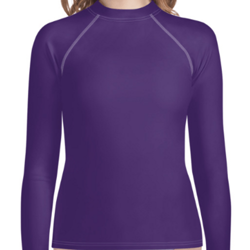 Purple Youth Compression Shirt - Busy Body Kids