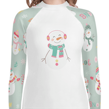 "Snowman" Youth Compression Shirt - Busy Body Kids