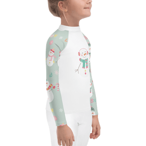 "Snowman" Child Compression Shirt - Busy Body Kids
